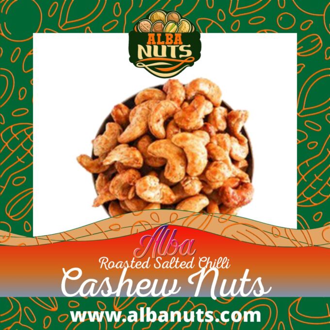 Roasted Salted Chilli Cashew Nuts
